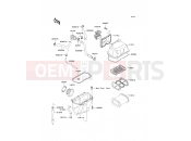 Air Cleaner - Kawasaki KLE500 (KLE500-A12) 2002