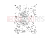 Crankcase - Kawasaki KLE500 (KLE500-A12) 2002