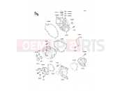 Engine Cover(s) - Kawasaki KLE500 (KLE500-A12) 2002