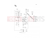Rear Master Cylinder - Kawasaki KLE500 (KLE500-A12) 2002