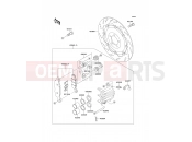 Front Brake - Kawasaki W650 (EJ650-A4) 2002