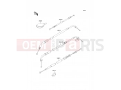 Cables - Kawasaki W650 (EJ650-A4) 2002
