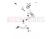 Gear Change Mechanism - Kawasaki KDX80 (KDX80-C4) 1987