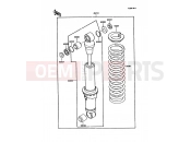 Shock Absorber(s) - Kawasaki KDX80 (KDX80-C4) 1987
