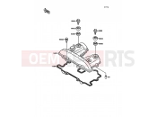 KAWASAKI KLR250 (KL250-D4) Cylinder Head Cover