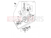 KAWASAKI KLR250 (KL250-D4) Crankshaft