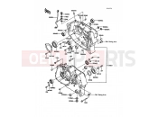KAWASAKI KLR250 (KL250-D4) Crankcase