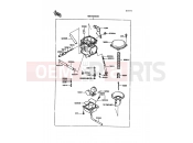 KAWASAKI KLR250 (KL250-D4) Carburetor