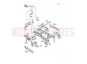 KAWASAKI KLR250 (KL250-D4) Swingarm