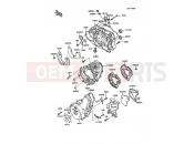 Engine Cover(s) - Kawasaki KLR500 (KL500-A1) 1987