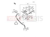 Front Master Cylinder - Kawasaki KLR500 (KL500-A1) 1987
