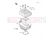 KAWASAKI 1988 Cylinder Head/Cylinder