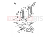 KAWASAKI 1988 Swing Arm/Shock Absorber