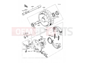 KAWASAKI 1988 Front Hub