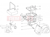 DUCATI 2004 Monster 1000 S BATTERY BOX MOUNT