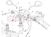 DUCATI 2004 Monster 1000 S HANDLEBAR AND CONTROLS