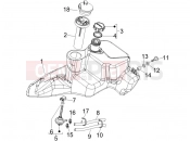 Benzin tank - Piaggio Fly 50 2T 2014