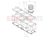 MV Agusta Brutale 910 R Italia Cylinder & Piston Assembly