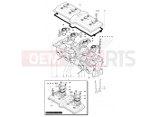 MV Agusta Brutale 910 R Italia Cylinder Head Assembly