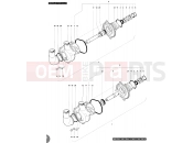 MV Agusta Brutale 910 R Italia Water Pump