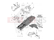 MV Agusta Brutale 989 Rear Frame Assembly
