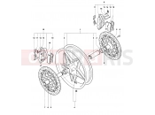 Front Wheel Assembly - MV Agusta 1999 F4 750 ORO