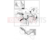 Wiring Harness - Mirrors - MV Agusta 1999 F4 750 ORO