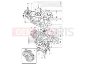 Crankcase Assembly - MV Agusta 1999 F4 750 ORO