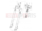 MV AGUSTA 2002-2003 F4 750S Front Suspension Assembly