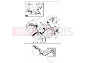 Wiring Harness - Mirrors - MV Agusta 2002-2003 F4 750S 1+1