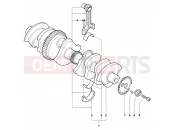 MV Agusta 2004 F4 AGO Crankshaft Assembly