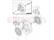 Front Wheel Assembly - MV Agusta 2004-2006 F4 1000S 1+1