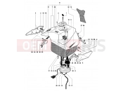 MV Agusta 2006-2007 F4 1000R Fueltank Assembly