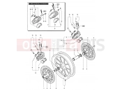 Front Wheel Assembly - MV Agusta 2007-2008 F4 312R 1000 1+1