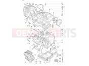 MV Agusta 2012 F4 R Crankcase Assembly