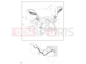 MV Agusta 2012 F4 RR Wiring Harness - Mirrors