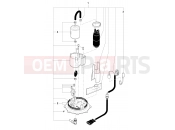 MV Agusta 2016 F4 RC Fuel Pump Assembly