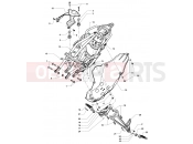 MV Agusta Rivale 800 Rear Frame Assembly