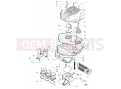MV Agusta Rivale 800 Airbox Assembly