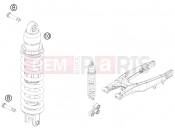 KTM 250 SX (6301L0) [EU] 2012 SHOCK ABSORBER