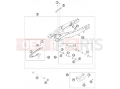 KTM 250 SX (6301L0) [EU] 2012 SWING ARM