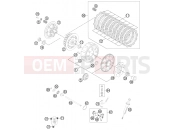 KTM 250 SX (6301L0) [EU] 2012 CLUTCH