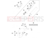 EXHAUST SYSTEM - KTM 150 SX (6101L1) [EU] 2012