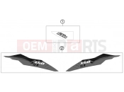 DECAL - KTM 150 SX (6101L1) [EU] 2012