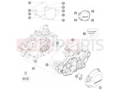 ENGINE CASE - KTM 150 SX (6101L1) [EU] 2012