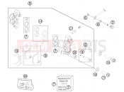 KTM 50 SX MINI (6001L5) [EU] 2012 FRONT BRAKE CALIPER