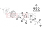 KTM 50 SX MINI (6001L5) [EU] 2012 TRANSMISSION