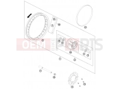 FRONT WHEEL - KTM 50 SX (6001L4) [EU] 2012