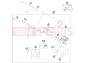 REAR BRAKE CALIPER - KTM 50 SX (6001L4) [EU] 2012