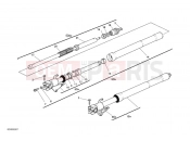 DUCATI Superbike 749 Dark FRONT FORK 749 » FRONT SUSPENSION